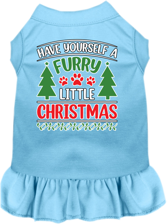 Christmas Pet Dress "Have Yourself A Furry Little Christmas"