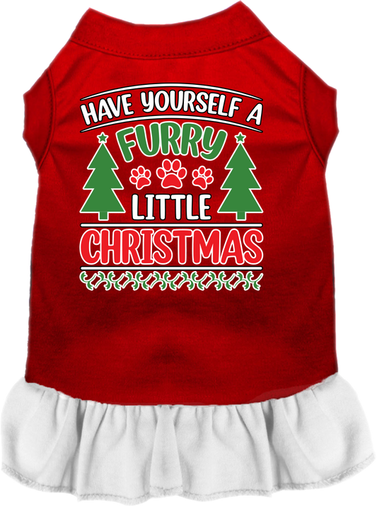 Christmas Pet Dress "Have Yourself A Furry Little Christmas"