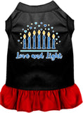 Load image into Gallery viewer, Hanukkah Pet Dress "Love and Light"
