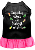 Load image into Gallery viewer, Pet Dress "Pumpkin Kisses and Harvest Wishes"
