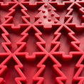 Load image into Gallery viewer, "Peace" Christmas Tree emat - Enrichment Lick Mat for Dogs and Cats | Christmas Tree design | SodaPup
