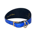 Load image into Gallery viewer, Stunning Multi-Blue Tone Snake 3” Wide Style Collar
