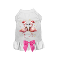 Load image into Gallery viewer, Festive Flamingo Holiday Tee & Dress - image 4
