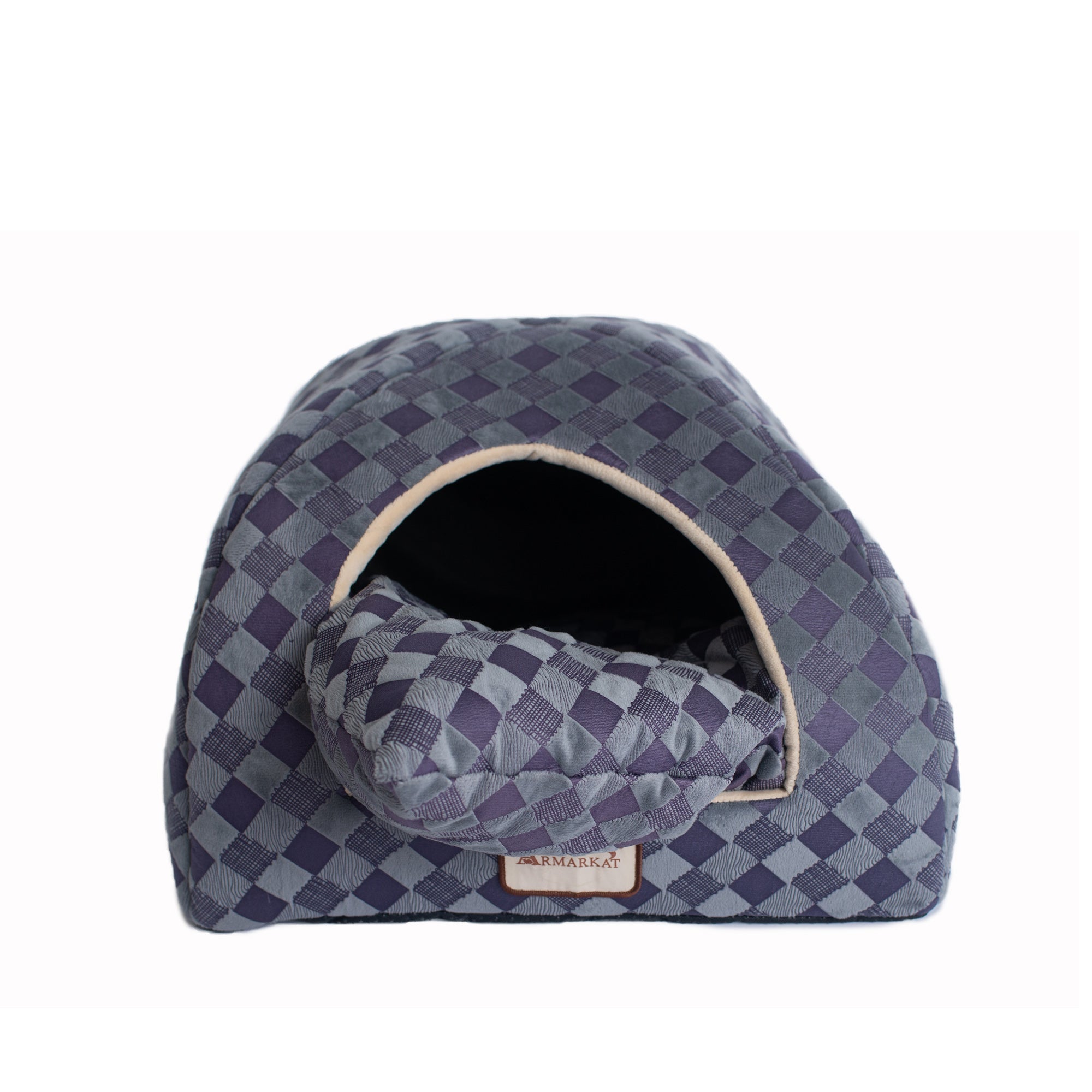 Armarkat Cat Bed C65HHG/LS - Purple/Gray