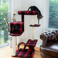 Load image into Gallery viewer, Armarkat Classic Cat Tree B5008 - 50-Inch - Black/Red
