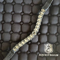 Load image into Gallery viewer, Midnight Black Ultra Bling Horse Browband
