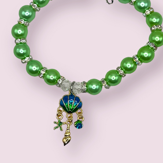 Oceanic Pearl Dog Necklace 