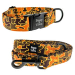 Duck Camo Collar + Leash Set