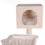 Armarkat Premium Scots Pine 89-Inch Cat Tree Tower With Seven Levels Two Playhouses