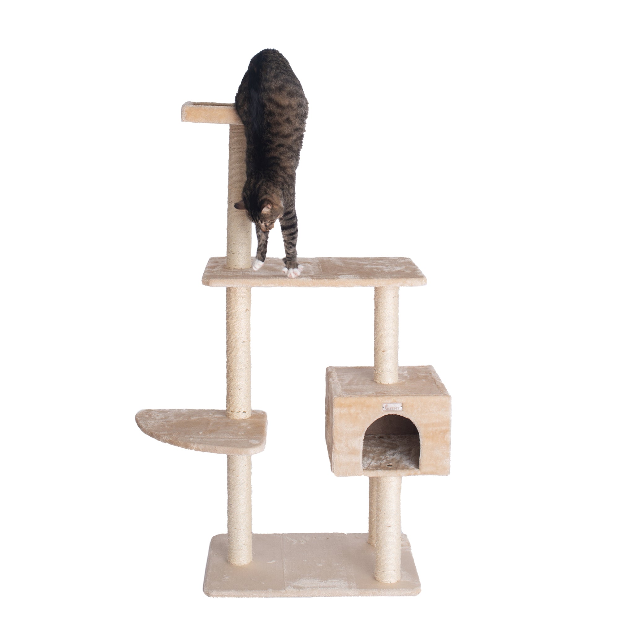 Armarkat Cat Tree GP78560321 - 57-Inch - Beige