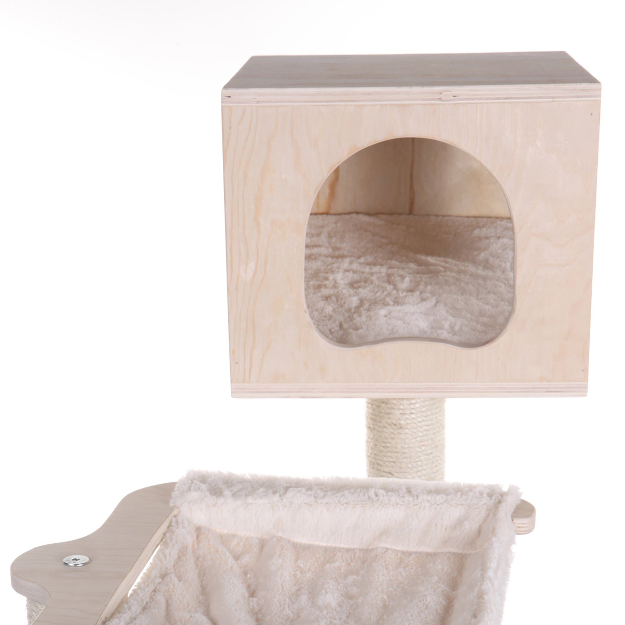 Armarkat Wood Cat Tree S5103 - 50-Inch - Beige