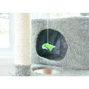 Armarkat Multi-Level Cat Condo Furniture Sisal Covered Scratcher 60