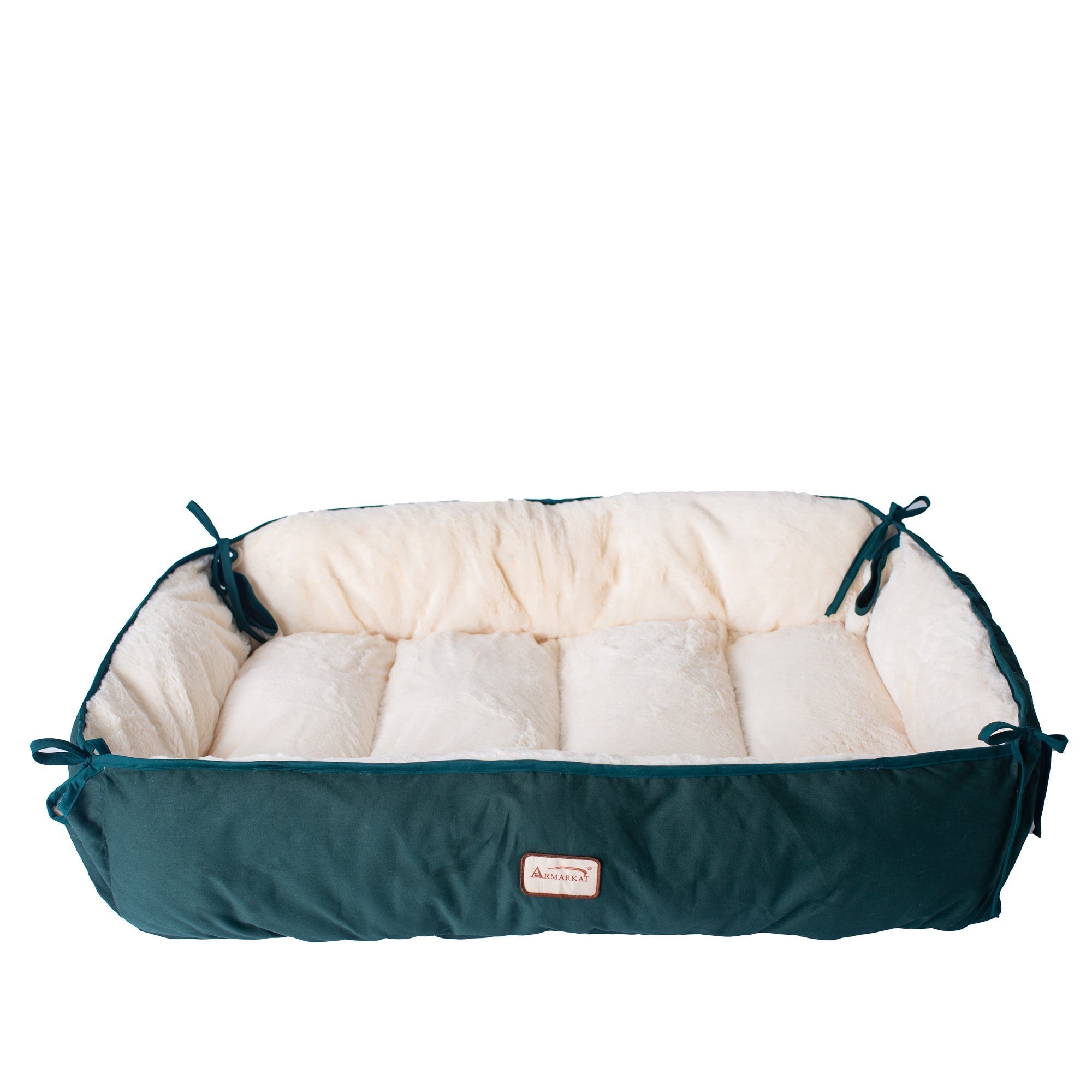 Armarkat Dog Cushion - Green/Ivory - X-Large