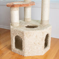 Load image into Gallery viewer, Armarkat X5703 Soft Heavy-Carpet Cat Furniture With Condo For Large Cat
