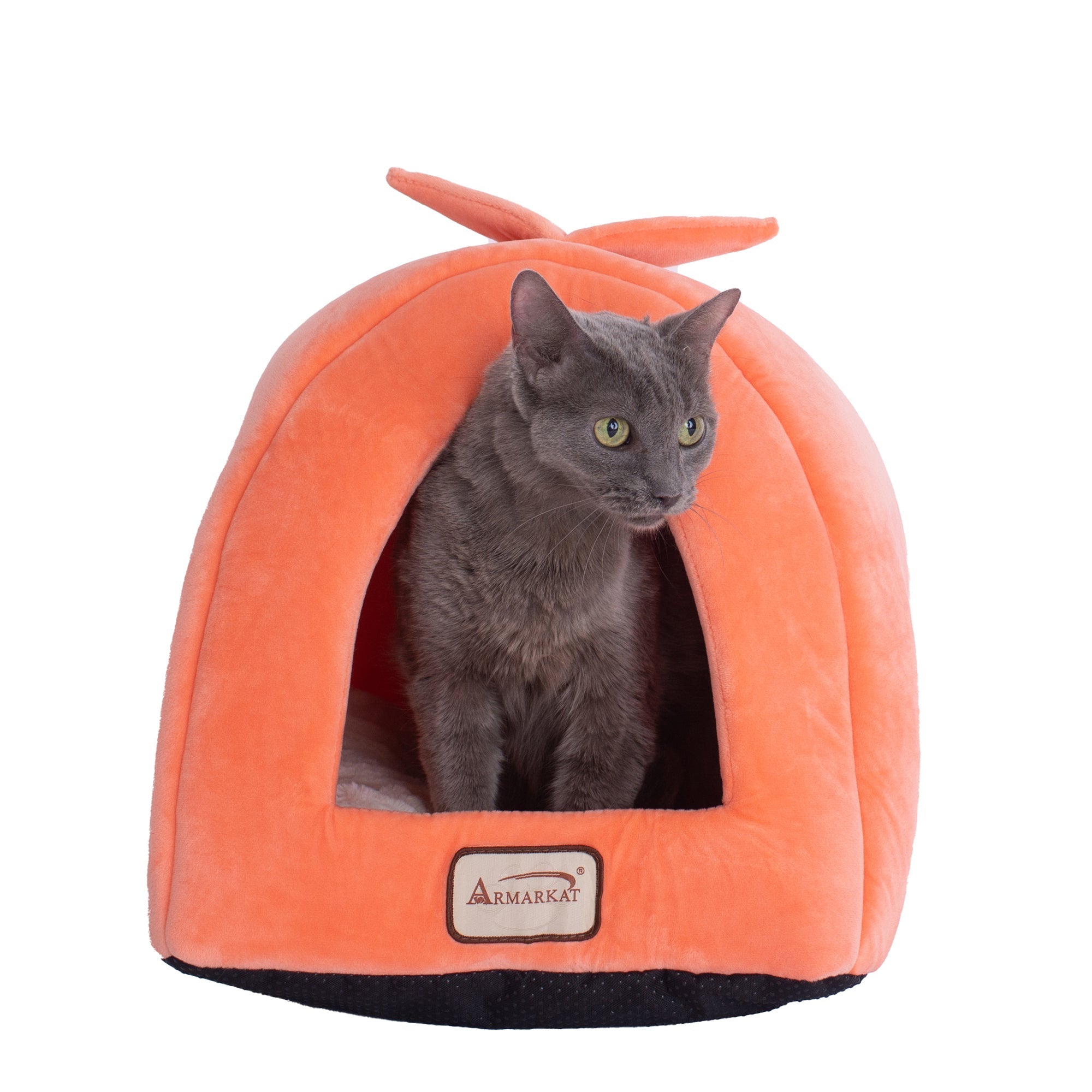 Armarkat Cat Bed C10HCS/MB - Orange/Ivory