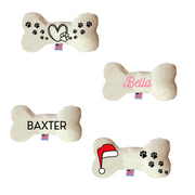 Custom Plush Dog Bone Toy 