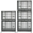 Load image into Gallery viewer, 37" Stackable Heavy Duty Dog Crate 371D03
