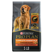 Pro Plan Adult Complete Essentials Shredded Blend Salmon & Rice Dry Dog Food 