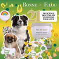 Load image into Gallery viewer, Good Luck Themed Dog Treats Gift Box
