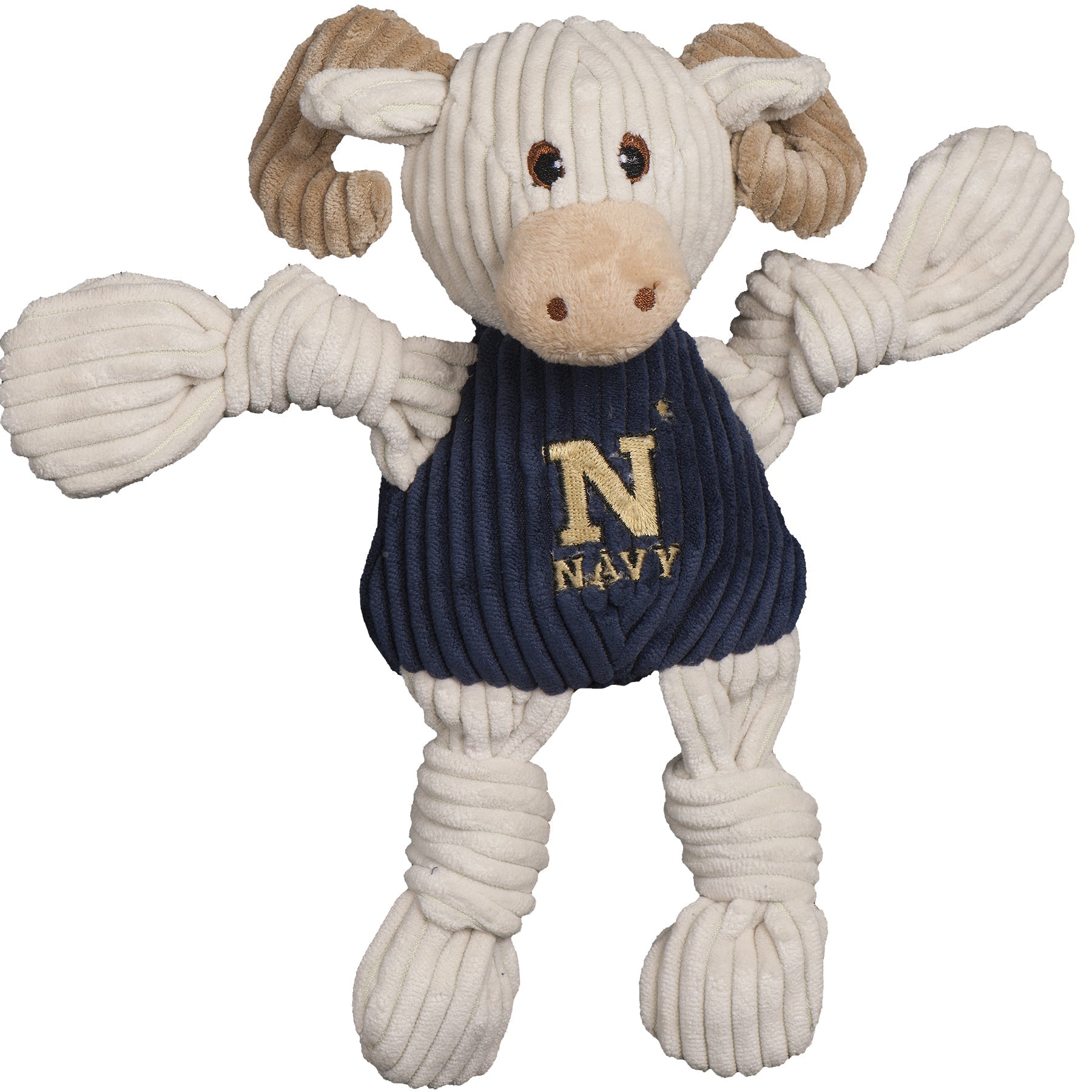 NCAA U.S. Naval Academy, Bill the Goat Knottie® Plush Dog Toy - image 3