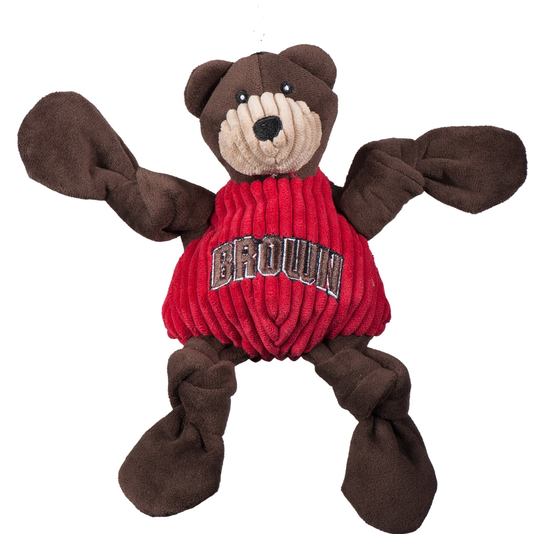 NCAA Brown University, Bruno the Bear Knottie® Plush Dog Toy - image 2
