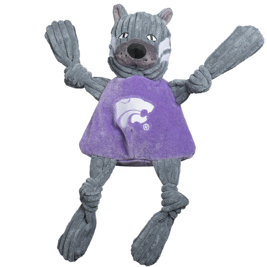 NCAA Kansas State University, Willie the Wildcat Knottie® Plush Dog Toy - image 4