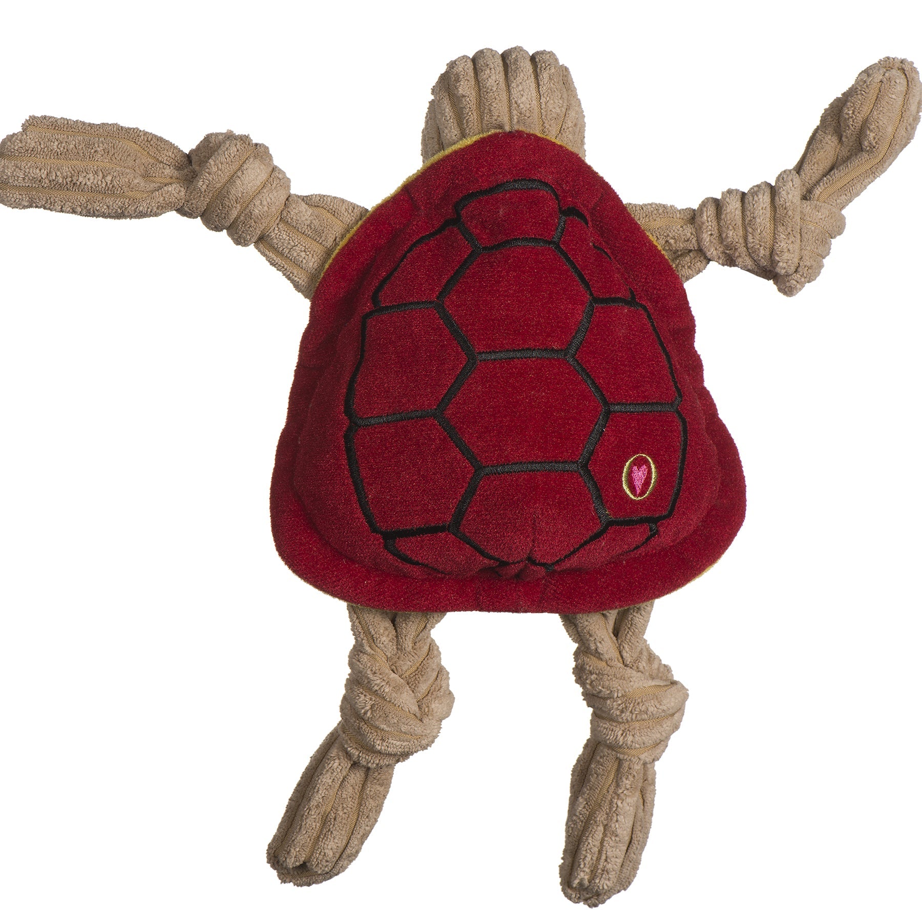 NCAA University of Maryland - Testudo the Terrapin Knottie® Plush Dog Toy - image 2