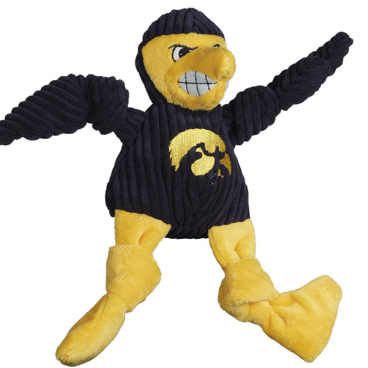NCAA University of Iowa - Herky the Hawk Knottie® Plush Dog Toy - image 3