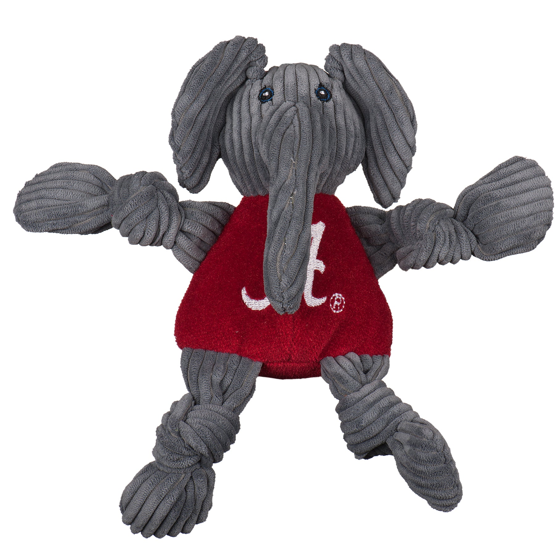 NCAA University of Alabama, Big Al Mascot Knottie® Plush Dog Toy - image 3