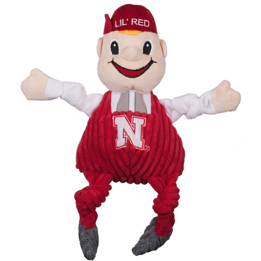 NCAA University of Nebraska, Lil Red Knottie® Plush Dog Toy