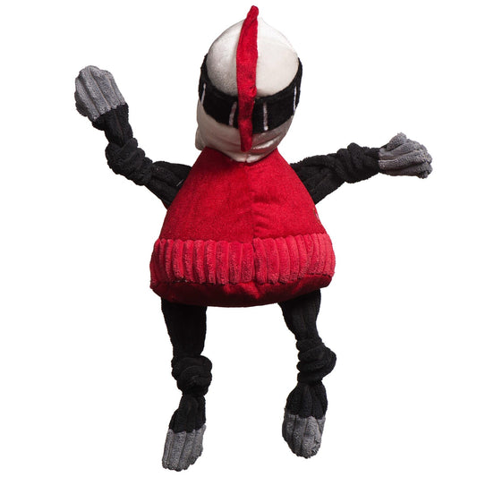 NCAA Rutgers University, Scarlet Knight Knottie® Plush Dog Toy - image 2