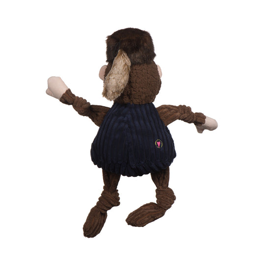 NCAA West Virginia University, Mountaineer Knottie® Plush Dog Toy - image 2