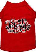 Load image into Gallery viewer, Adorable Cat or Dog Shirt for Pets "I Tolerate You"
