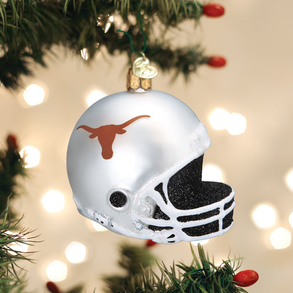 Texas Helmet Ornament - Southlake Paws