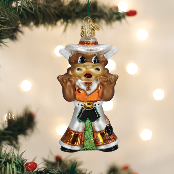 Texas Bevo Longhorn Ornament - Southlake Paws