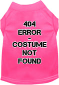 Load image into Gallery viewer, Halloween Costume Cat or Dog Shirt for Pets "404 Error Costume"

