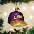 Load image into Gallery viewer, Lsu Baseball Cap Ornament - Southlake Paws
