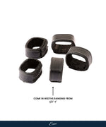 ExionPro Leather Keepers & Loops (Pack of 5) 