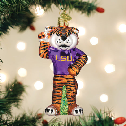 LSU Mike The Tiger Ornament - Southlake Paws