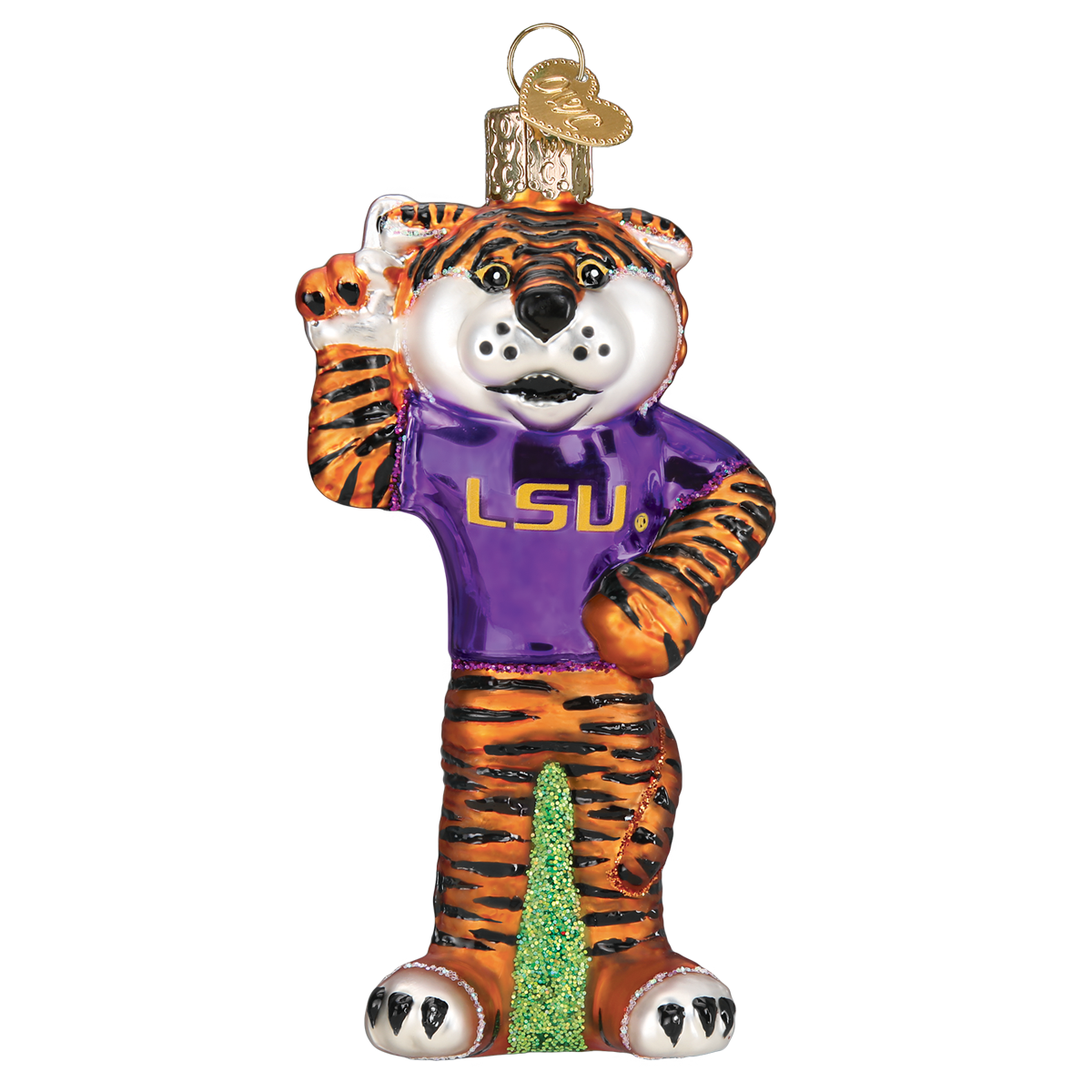 LSU Mike The Tiger Ornament - Southlake Paws