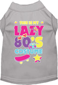 Load image into Gallery viewer, Halloween Costume Cat or Dog Shirt for Pets "Lazy 80's Costume"
