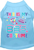 Load image into Gallery viewer, Halloween Costume Cat or Dog Shirt for Pets "Technicolor 80's Costume"
