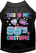 Load image into Gallery viewer, Halloween Costume Cat or Dog Shirt for Pets "Technicolor 80's Costume"
