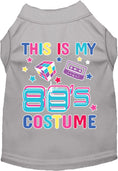 Load image into Gallery viewer, Halloween Costume Cat or Dog Shirt for Pets "Technicolor 80's Costume"
