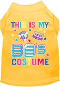 Load image into Gallery viewer, Halloween Costume Cat or Dog Shirt for Pets "Technicolor 80's Costume"
