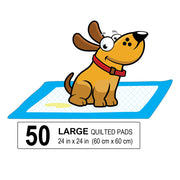 Parisian Pet 'Premium Training Pads' for Puppies & Dogs – Leakproof & Absorbent Pads, 50 Pads