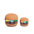 Load image into Gallery viewer, Big Buns Foodies Hamburger Ruff-Tex® Latex Ball Dog Toy
