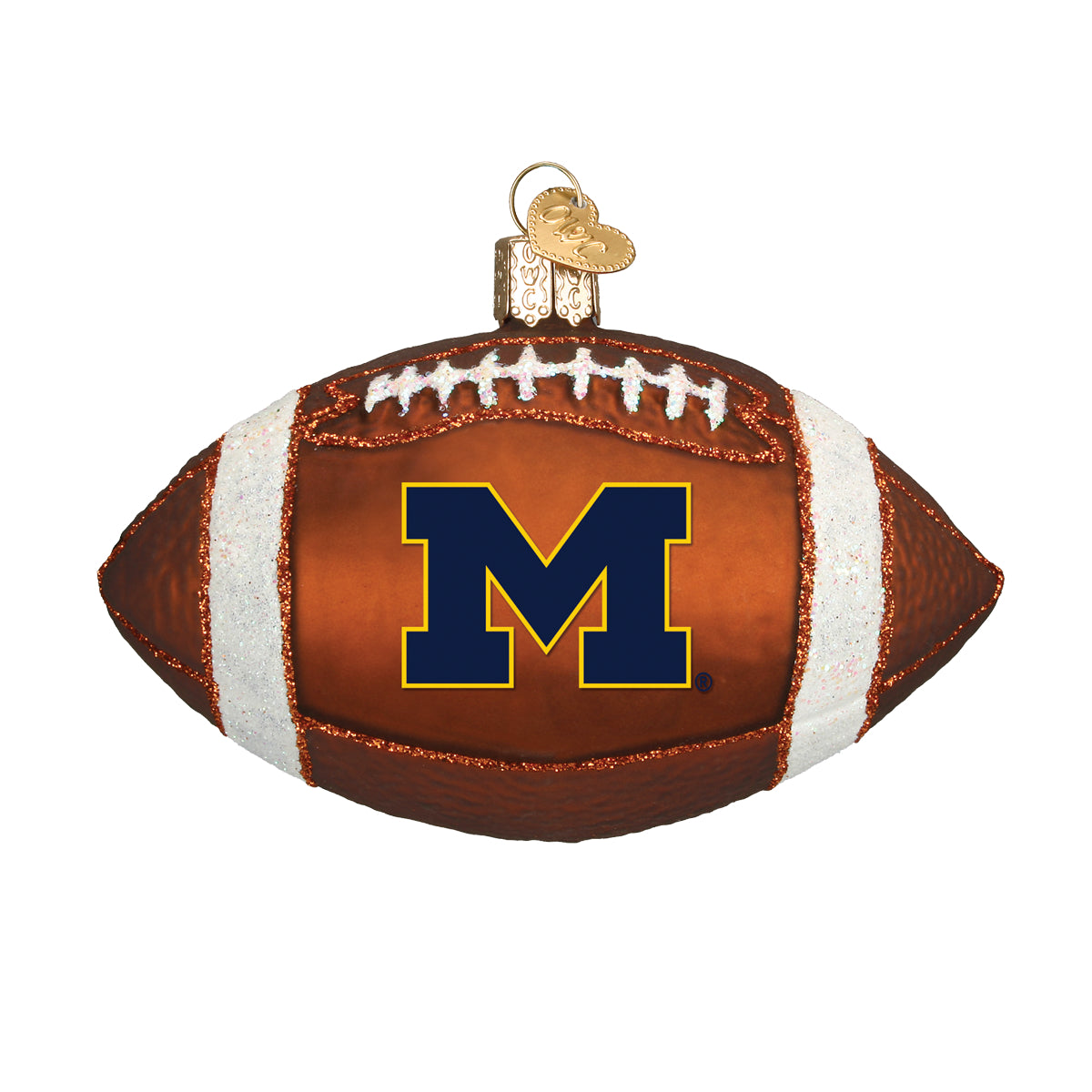 Michigan Football Ornament - Southlake Paws