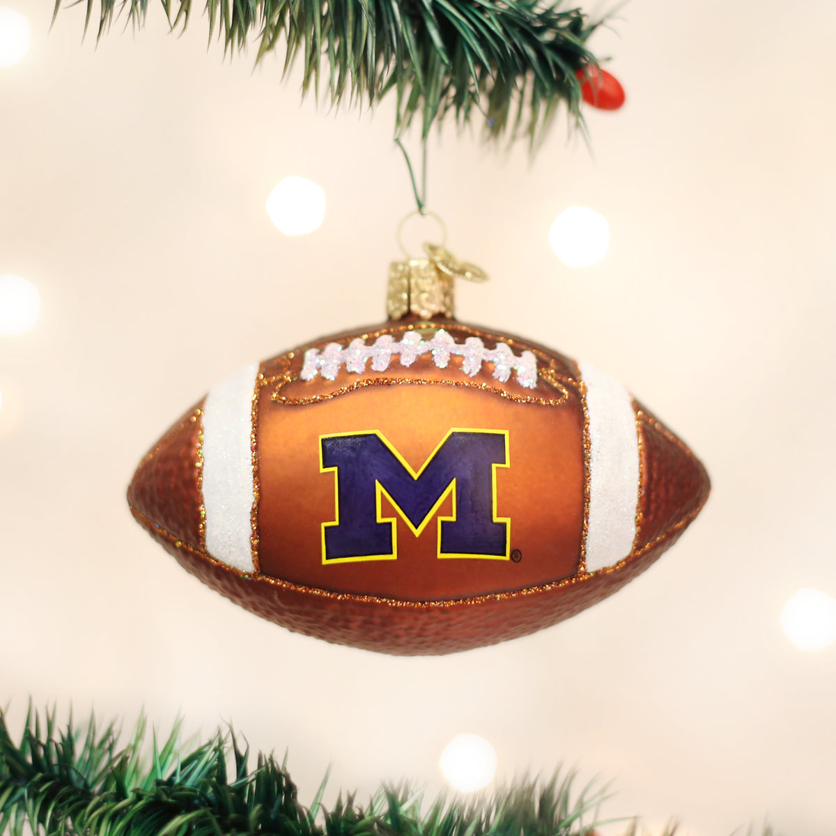 Michigan Football Ornament - Southlake Paws