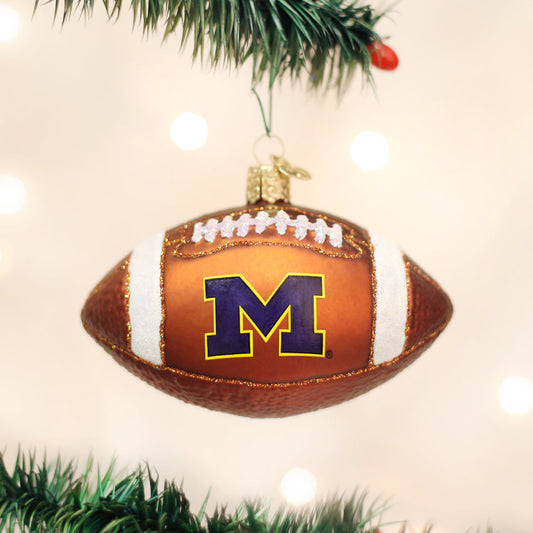Michigan Football Ornament - Southlake Paws